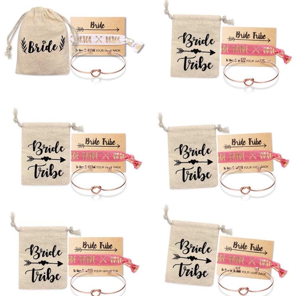👰 BRIDE TRIBE BACHELORETTE BRACELET & HAIR…*NEW*